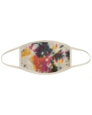 Profound Profound Tie-Dye Face Mask - White
