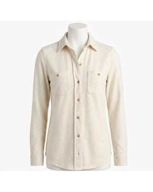 Faherty Legend Sweater Shirt - Natural