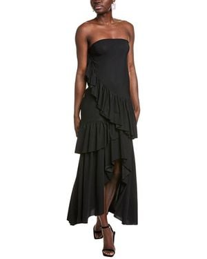 La Petite Robe Di Chiara Boni Leonarda Maxi Dress - Black