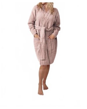 Sunday Citizen Snug Ribbed Cardigan - Pink