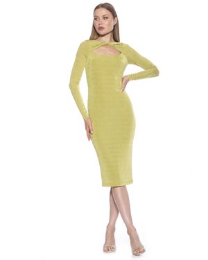 Alexia Admor Tanya Dress - Yellow