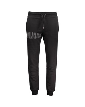 Roberto Cavalli Cotton Sweatpants - Black