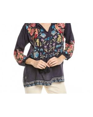 Johnny Was Brucie Zadonia Blouse - Pink