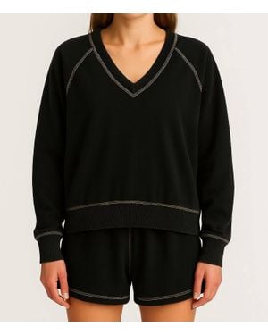 Project Social T Cambridge Stitch Sweatshirt - Black
