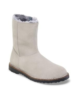 Birkenstock Uppsala Zip Shearling Boot - Gray
