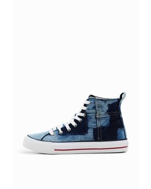 Desigual High Top Sneakers - Blue