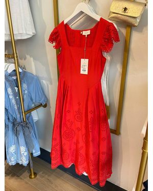 Cleobella Kiki Midi Dress - Red