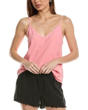 Bella Dahl Frayed Cami - Red