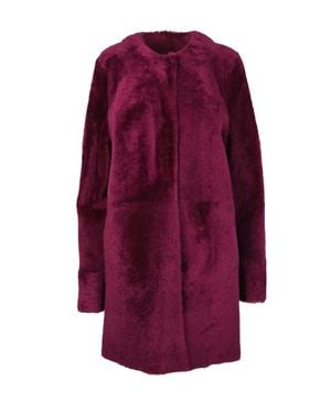 DROMe Leather Coat - Purple