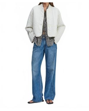 Rag & Bone Margot Quilted Jacket - Blue