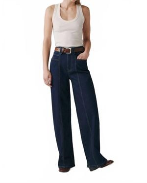 Warp & Weft Nce Wide Leg Jeans - Blue