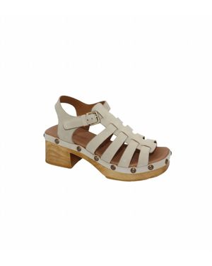 Eric Michael Desi Slingback Sandal - White