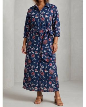 Soleil De Mer Rosey Maxi Dress - Blue