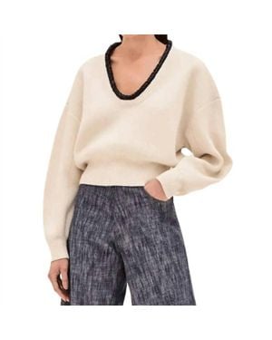 Alexis Cielo Sweater - White