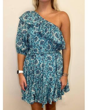 RHODE Ozzie Dress - Blue