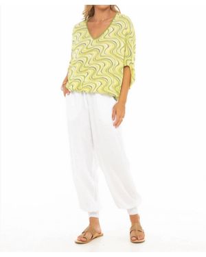 Skemo Miami Deam Wave Top - Yellow