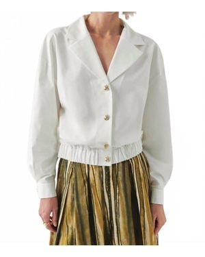 Exquise Romina Shawl Collar Jacket - Gray