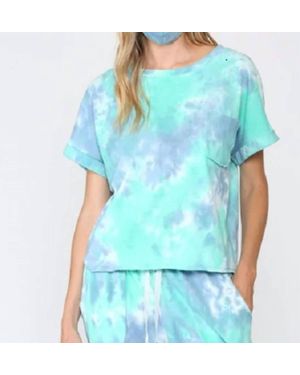 Fate Tie Dye Top - Blue