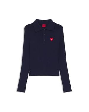 HUGO Slim-Fit Sweater - Blue