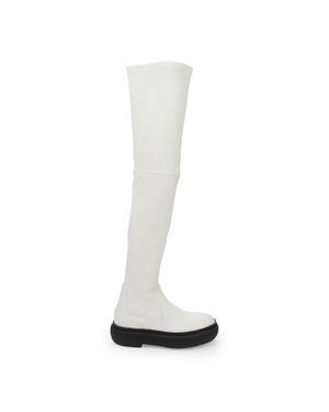 Lanvin Arpege High Over The Knee Boots - White