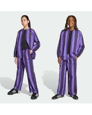 adidas Kids' Minecraft Sst Loose Track Pants - Purple