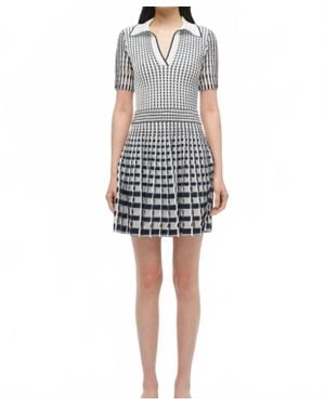 Jonathan Simkhai Tovi Mini Polo Dress - White