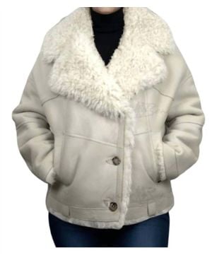 Lusso Beni Smyrna Teddy Jacket - Gray