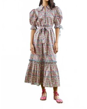 Hunter Bell Theresa Midi Dress - Multicolor