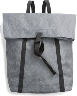 On Shoes Tote Backpack - Gray