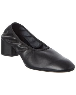 Aeyde Gemma Leather Pump - Black