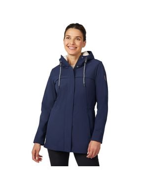 Free Country Freecycle Long Super Softshell Jacket - Blue