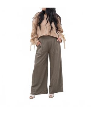 GRADE & GATHER Louisa Wide Leg Pant - Multicolor