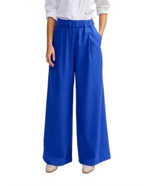 Bellerose Vezza Wide Leg Pants - Blue