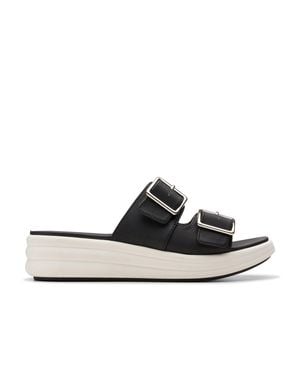 Clarks Drift Buckle - Black