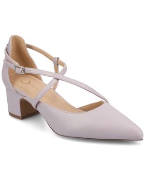 Journee Collection Apos;S Galvinn Medium And Wide Width Pumps - Blue