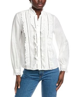ANNA KAY Sahara Lace Blouse - White