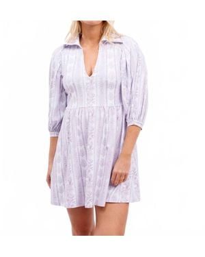 Smith & Quinn Charlotte Mini Dress - Purple