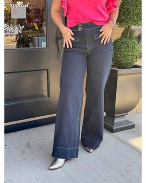 Habitual Perry Wide Leg Jean - Blue