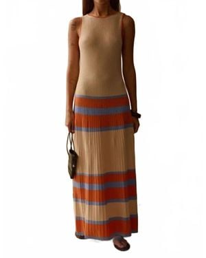 Sancia Tavira Knit Dress - Brown