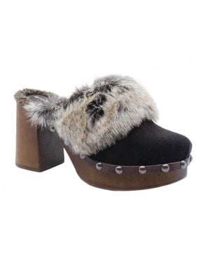 Chocolat Blu Fadia Wedge - Black