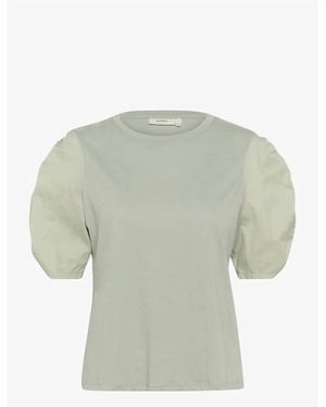 Inwear Payanaiw Woven Trim Tshirt - Green