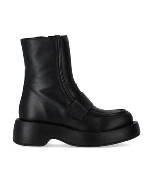 Paloma Barceló Mika Combat Boot - Black