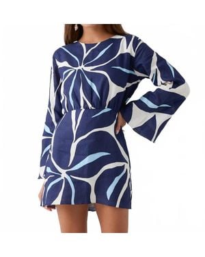 Cala De La Cruz Loura Dress - Blue