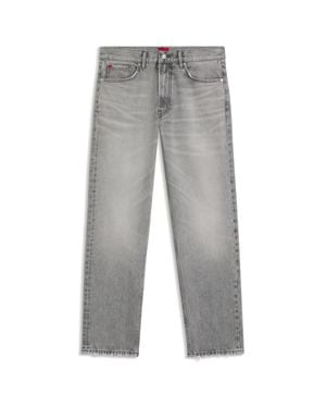 HUGO Regular-Fit Jeans - Gray