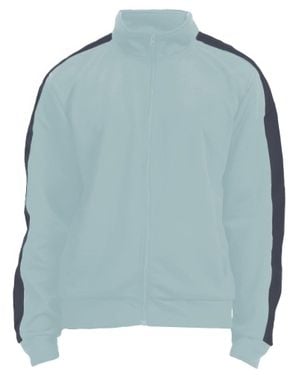 TRUEDAMES Side Stripe Track Jacket - Blue