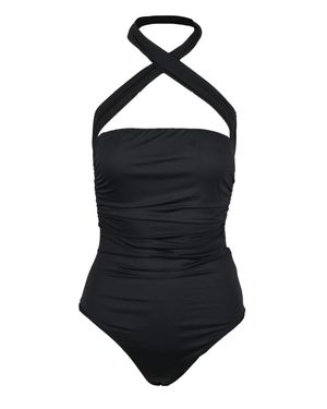 Aniye By Stretch Polyamide Bodysuit - Black