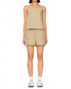 DL1961 Poplin Boxer Short - Natural