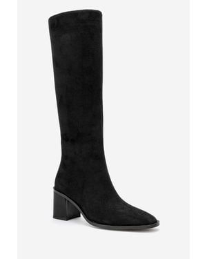Prologue Shoes Venia Block Heel Boot - Brown