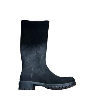 Charleston Shoe Co. Murphey Tall Boots - Blue
