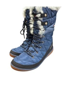 Columbia Heavenly Omni-Heat Winter Boot - Blue